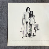 JOHN LENNO & YOKO ONO TWO VIRGINS W/ BAG UK IMPORT FIRST PRESSING 1968 NO MR
