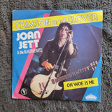 JOAN JETT THE BLACKHEARTS CRIMSON & CLOVER IMPORT FRANCE