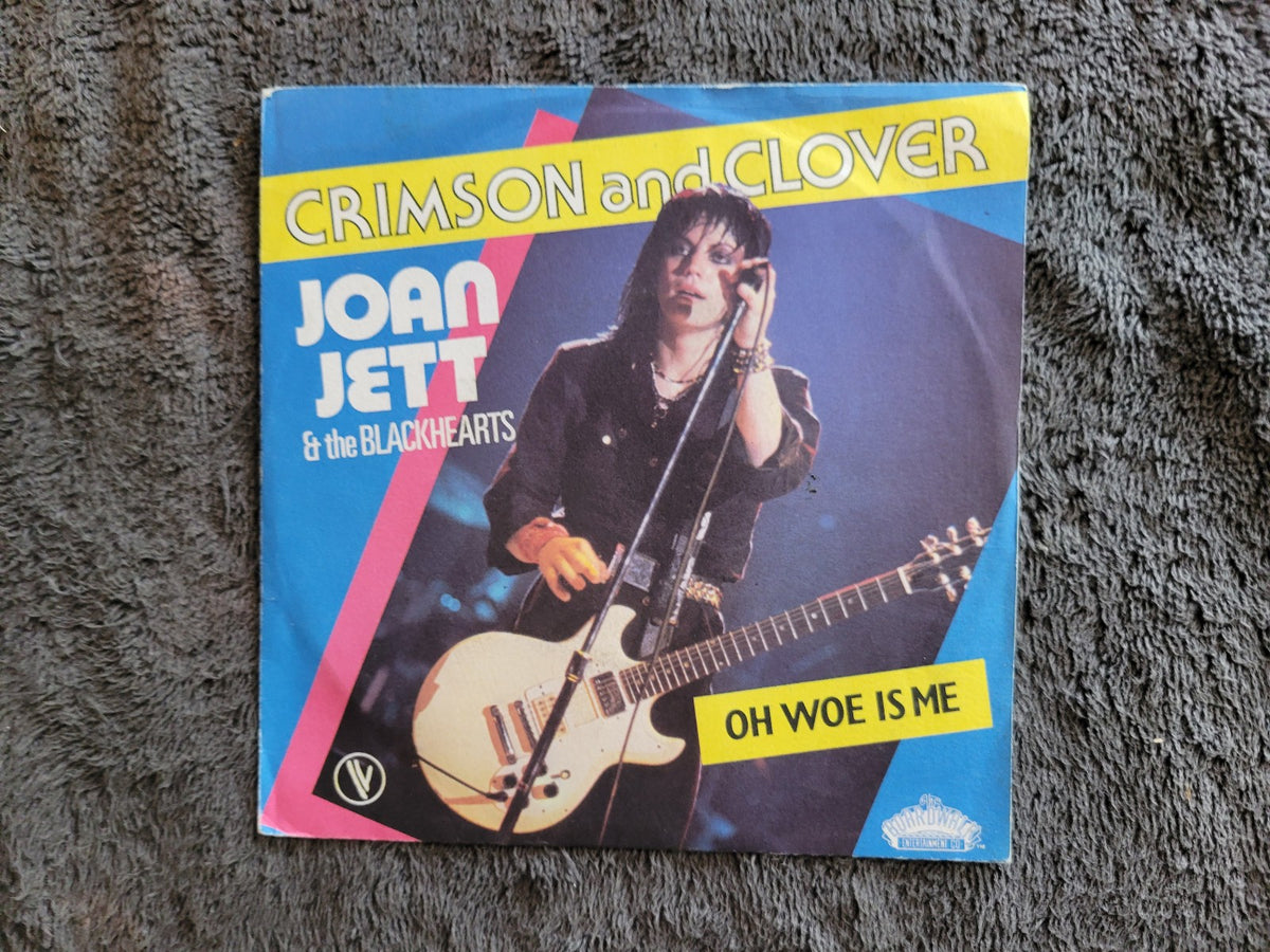 JOAN JETT THE BLACKHEARTS CRIMSON & CLOVER IMPORT FRANCE