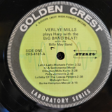 VERLYE MILLS PLAYS HARP WITH THE BIG BAND