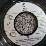 U2 I STILL HAVENT FOUND WHAT IM LOOKING FOR GER IMPORT BRIAN ENO PICTURE SLEEVE