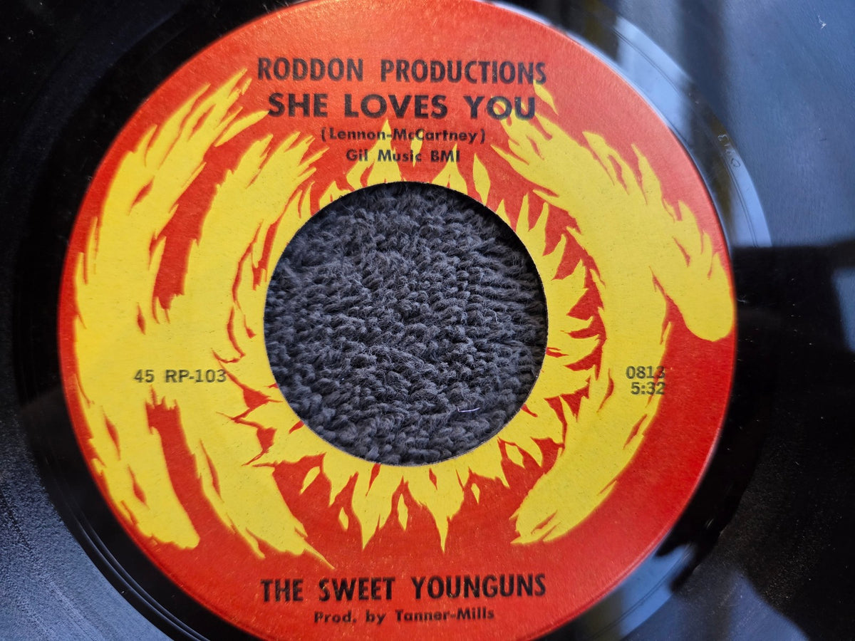 SWEET YOUNGUNS SHE LOVES YOU RODDON PRODUCTIONS ATLANTA GARAGE ROCK