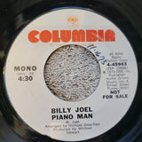 BILLY JOEL PIANO MAN WHITE LABEL PROMO MONO COLUMBIA 4-45963 WLP