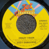 OZZY OSBOURNE CRAZY TRAIN STEAL AWAY THE NIGHT JET ZS6 02079 RANDY RHODES