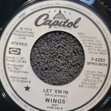 PAUL MCCARTNEY LET EM IN LONG SHORT VERSION WHITE LABEL PROMO WLP P-4293