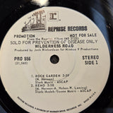 WILDERNESS ROAD SOLD FOR PREVENTION OF DISEASE ONLY PROMO PICTURE SLEEVE