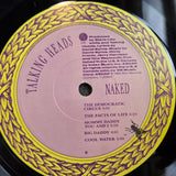 TALKING HEADS NAKED GATEFOLD W/ INNER SLEEVE DAVID BYRNE TALKING HEADS