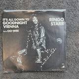 RINGO STARR ITS ALL DOWN TO GOODNIGHT VIENNA MONO PROMO JOHN LENNON APPLE 1882