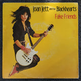 JOAN JETT BLACKHEARTS FAKE FRIENDS CONEY ISLAND WHITEFISH IMPORT PICTURE SLEEVE