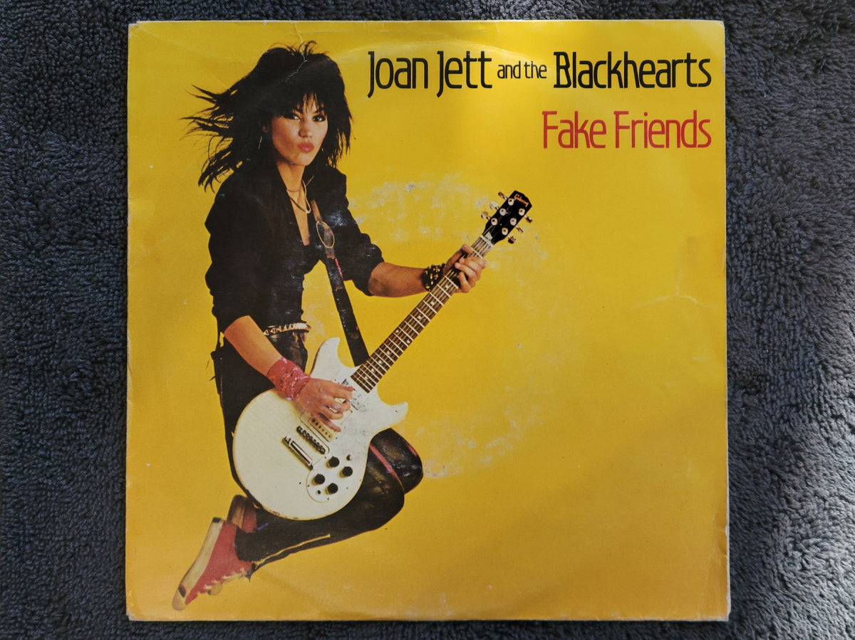 JOAN JETT BLACKHEARTS FAKE FRIENDS CONEY ISLAND WHITEFISH IMPORT PICTURE SLEEVE