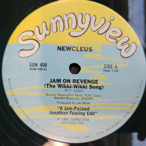 NEWCLEUS JAM ON REVENGE 12" SUNNYVIEW