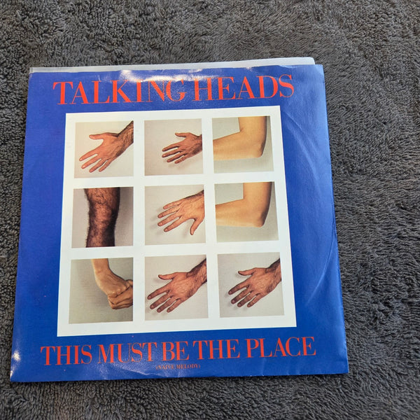 TALKING HEADS THIS MUST BE THE PLACE PROMO MONO PICTURE SLEEVE SIRE 7-29451