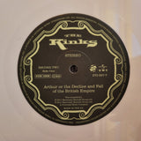 KINKS ARTHUR DECLINE AND FALL OF WHITE VINYL EU IMPORT LIMITED NUMBERED EDITION