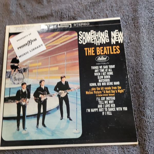 BEATLES SOMETHING NEW ORANGE CAPITOL