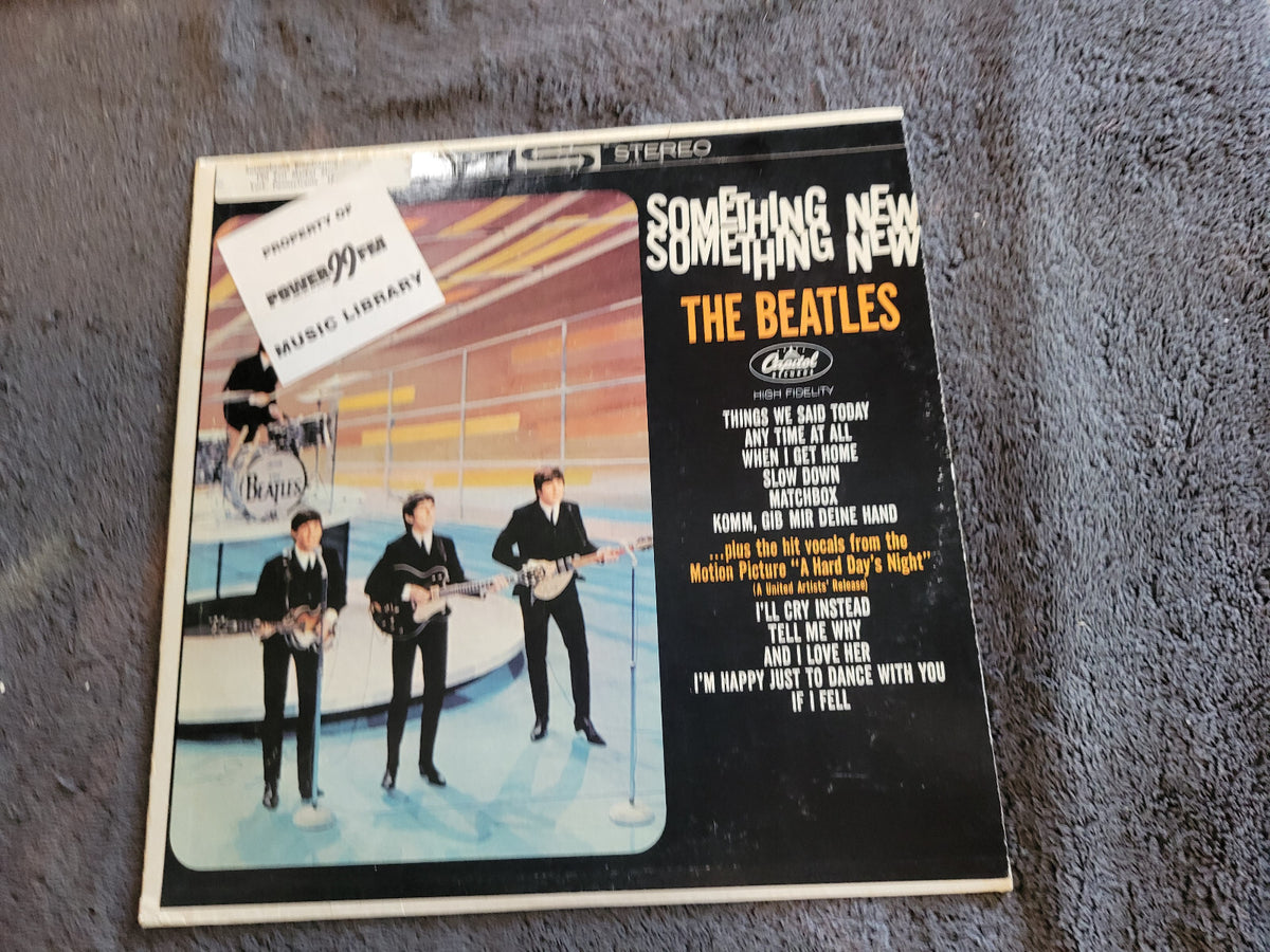BEATLES SOMETHING NEW ORANGE CAPITOL