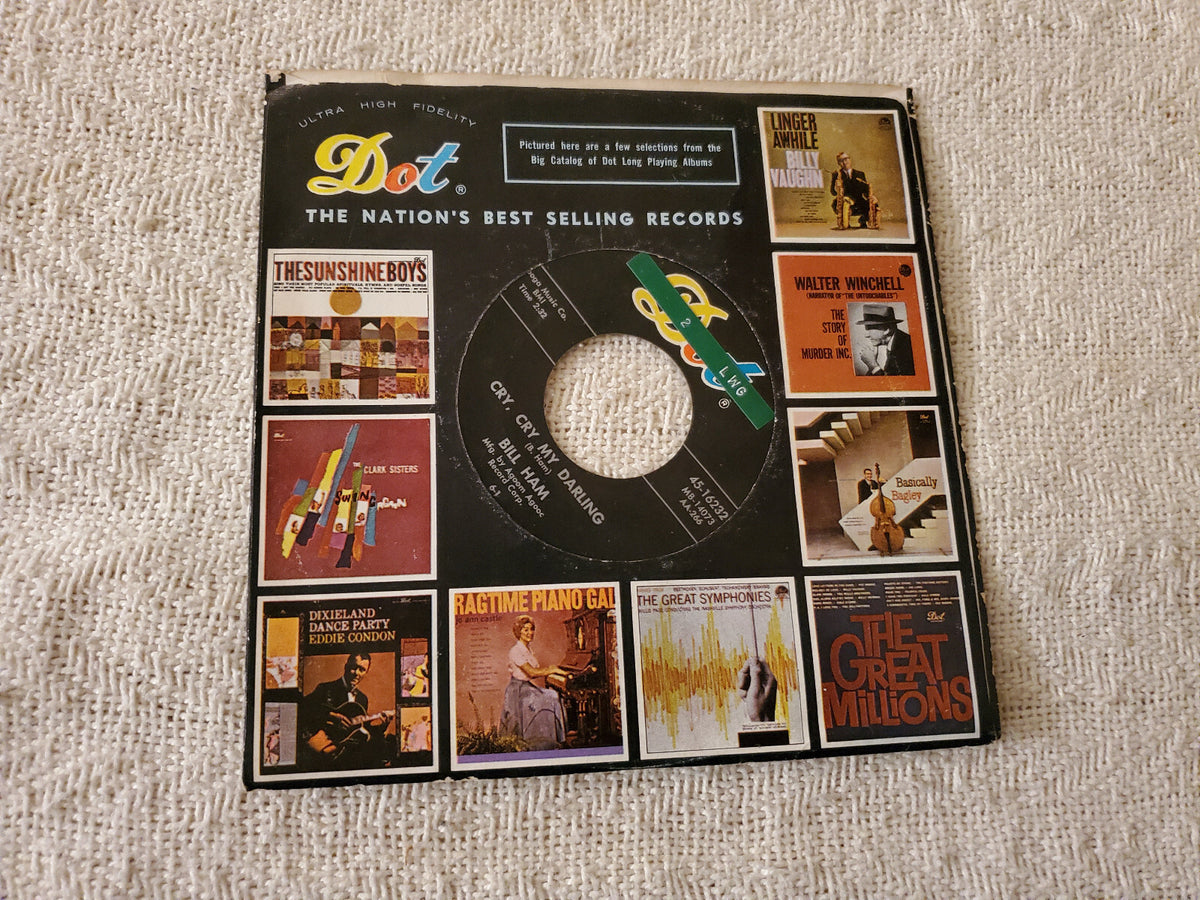BILL HAM BIG LUCAS CRY CRY MY DARLING ZZ TOP