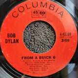 BOB DYLAN POSITIVELY 4TH STREET PICTURE SLEEVE FROM A BUICK 6 COLUMBIA 4-43389