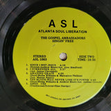 GOSPEL AMBASSADORS SINGIN' FREE ATLANTA SOUL LIBERATION SHRINK SOUTHERN GOSPEL