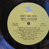 EDDIE JEFFERSON BODY AND SOUL FIRST PRESSING JAMES MOODY DAVE BURNS BARRY HARRIS