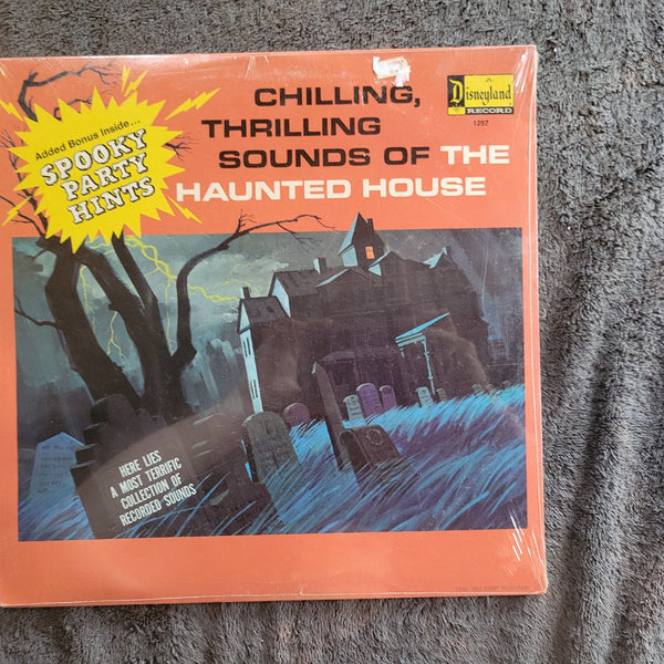CHILLING THRILLING SOUNDS OF THE HAUNTED HOUSE NEW SEALED WALT DISNEY DISNEYLAND