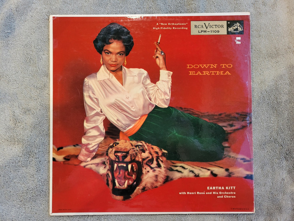 EARTHA KITT DOWN TO EARTHA FIRST PRESS MONO LPM-1109 CATWOMAN BATMAN