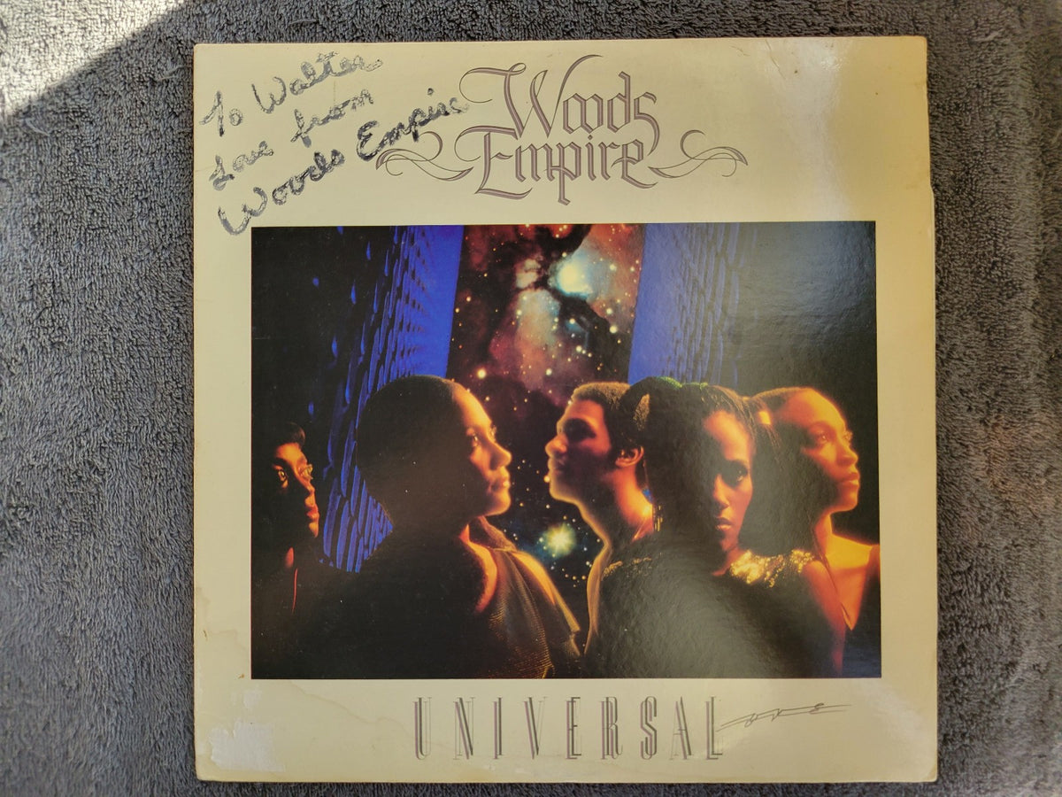 WOODS EMPIRE UNIVERSAL AUTOGRAPHED