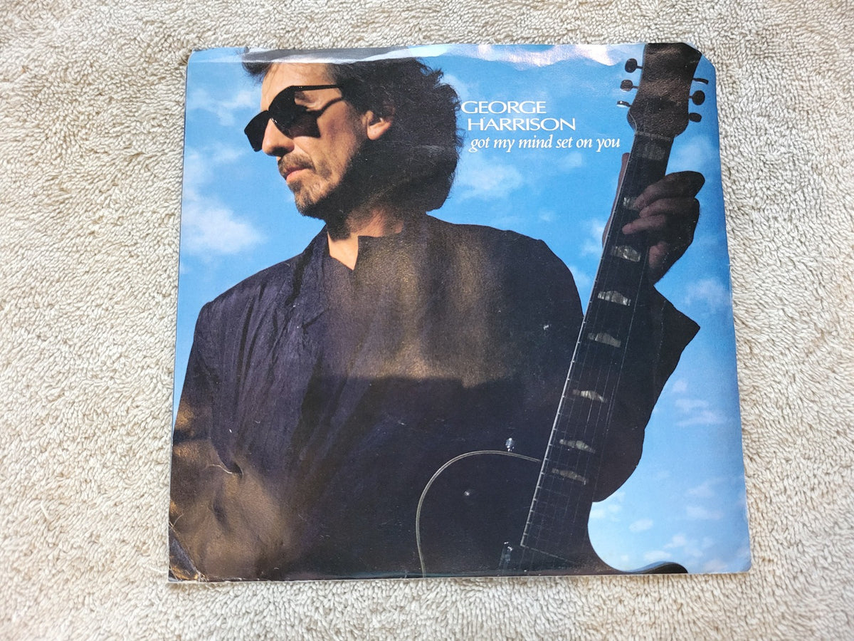 GEORGE HARRISON GOT MY MIND SET ON YOU PROMO PICTURE SLEEVE 7-28178 W/ POSTCARD