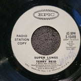 TERRY REID SUPER LUNGS WHITE LABEL PROMO WLP 7"