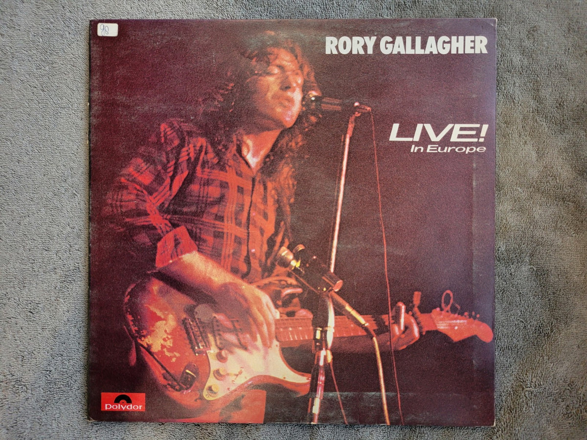 RORY GALLAGHER LIVE IN EUROPE UK IMPORT