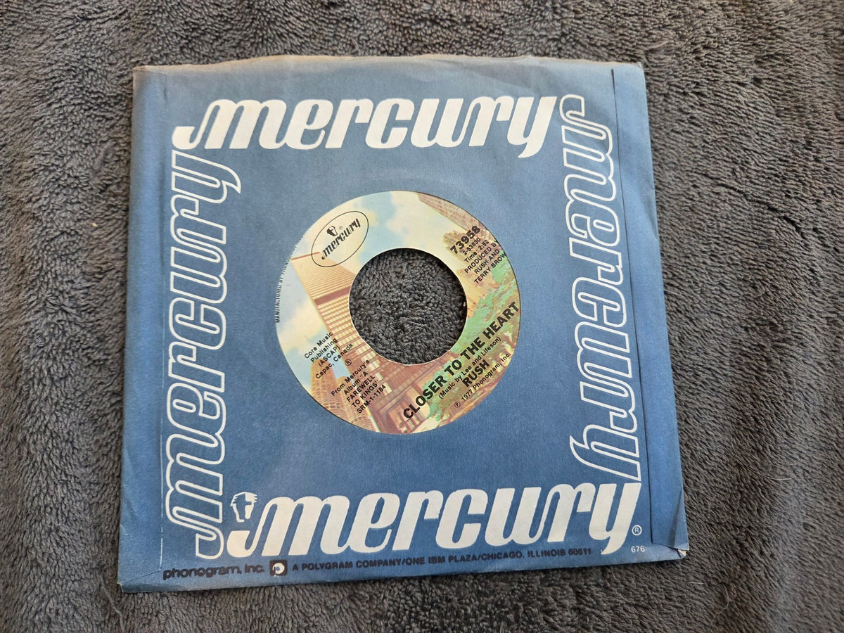 RUSH CLOSER TO THE HEART MADRIGAL MERCURY 73958