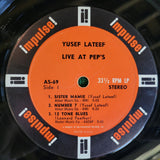 YUSEF LATEEF LIVE AT PEPS IMPULSE A-69 FIRST PRESSING
