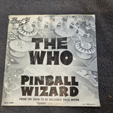 WHO PINBALL WIZARD PROMO PICTURE SLEEVE DECCA 732465 DOGS PART TWO