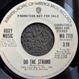 ROXY MUSIC DO THE STRAND WHITE LABEL PROMO WB 7719 WLP
