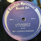 CLEOPHUS ROBINSON A HOG DRESSED UP IN A TUXEDO SUIT RANDYS SPIRITUAL SHRINK
