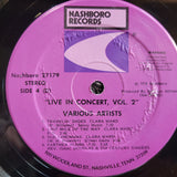 VARIOUS LIVE IN CONCERT WITH VOL 2 NASHBORO RECORDS SOUTHEN GOSPEL FUNK SOUL