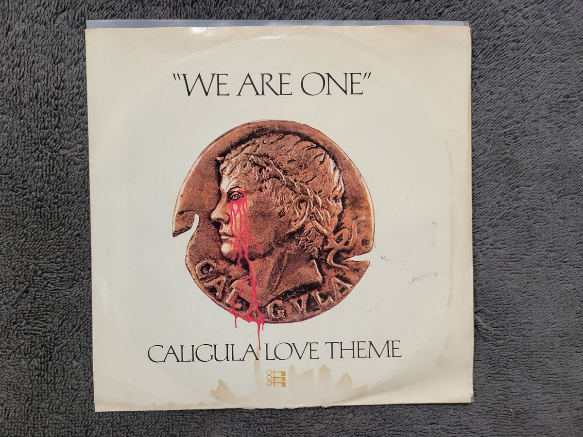 CALIGULA LOVE THEME WE ARE ONE PICTURE SLEEVE PENTOUSE PR 101