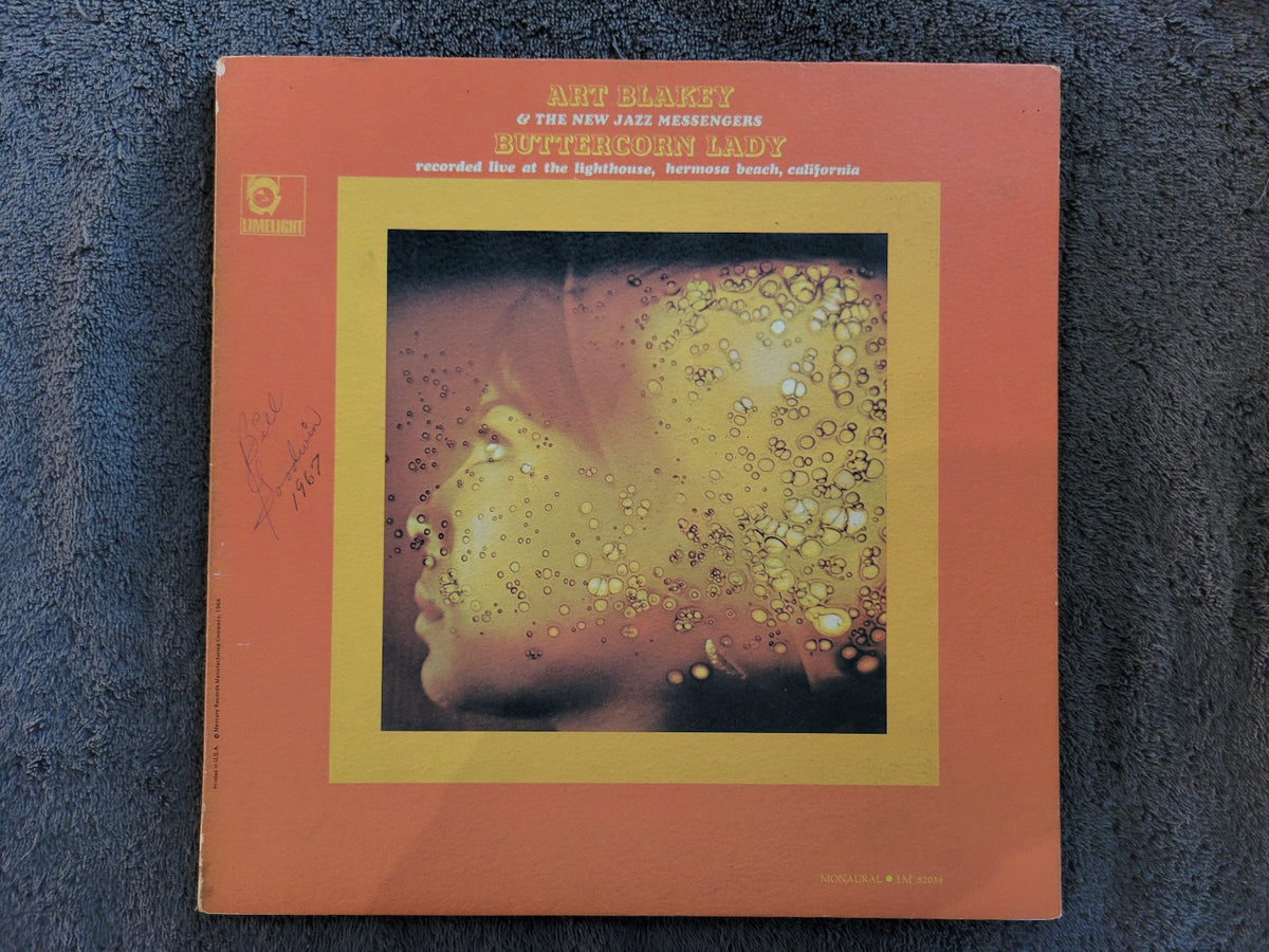 ART BLAKEY & THE NEW JAZZ MESSENGERS BUTTERCORN LADY LIVE RECORDING LIGHTHOUSE