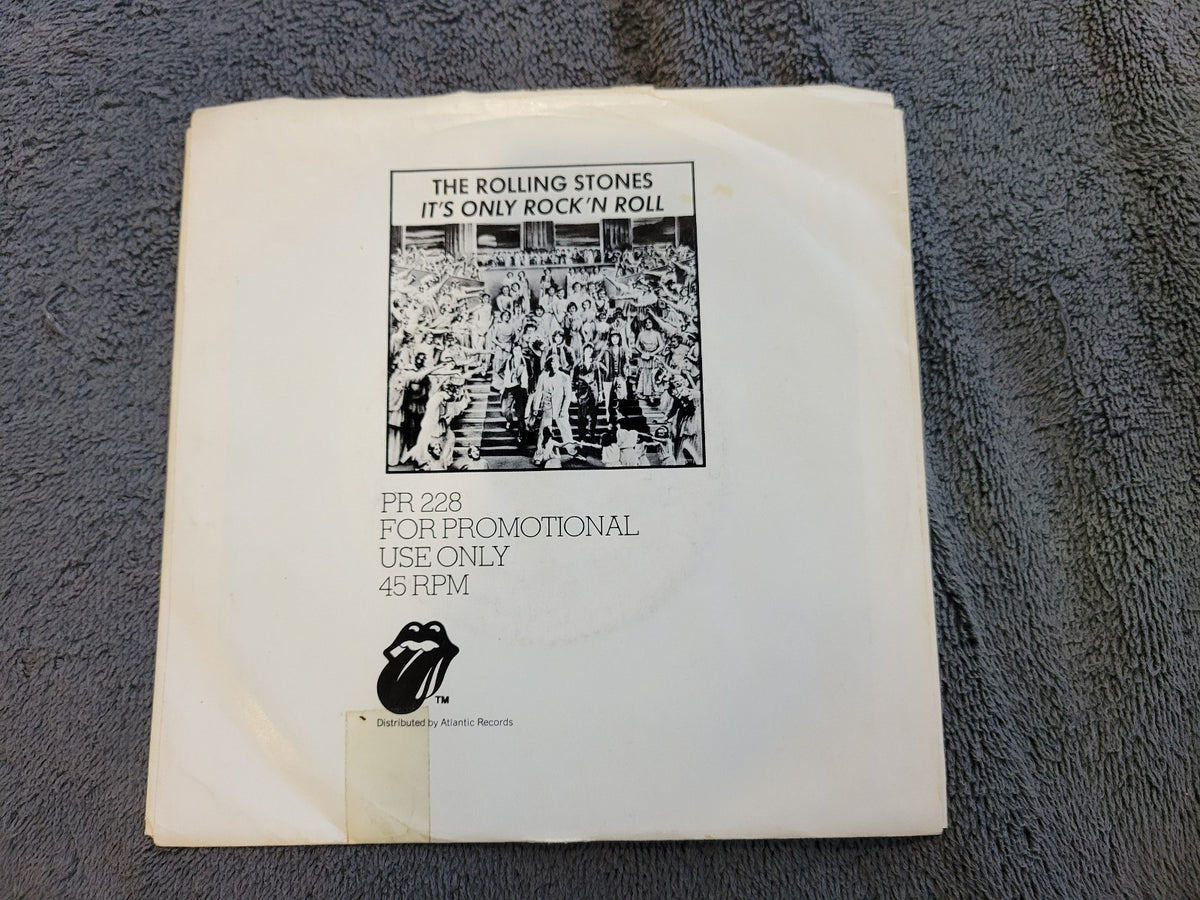 ROLLING STONES IT'S ONLY ROCK 'N ROLL TEST PRESSING TIME WAITS FOR NO ONE PR-228