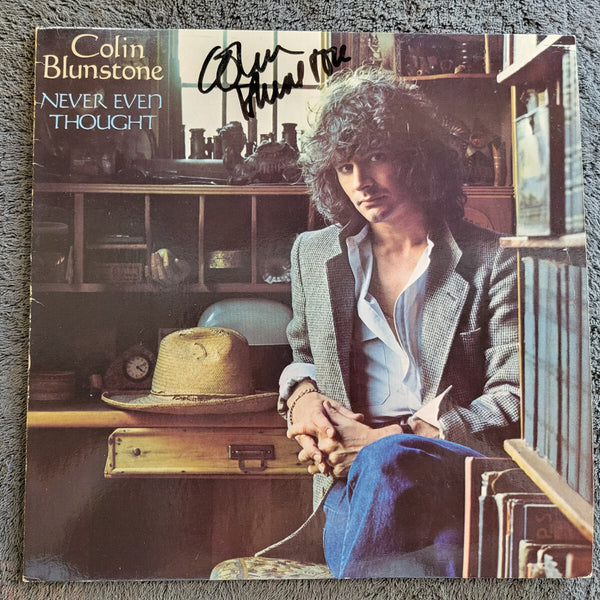 COLIN BLUNSTONE NEVER EVEN THOUGHT AUTOGRAPHED ZOMBIES