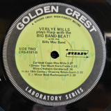 VERLYE MILLS PLAYS HARP WITH THE BIG BAND