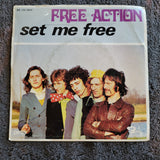 FREE ACTION JUST BE NICE SET ME FREE 7" IMPORT FRANCE BARCLAY