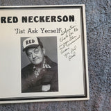 RED NECKERSON JIST ASK YERSELF AUTOGRAPHED SOUTHERN TRACKS
