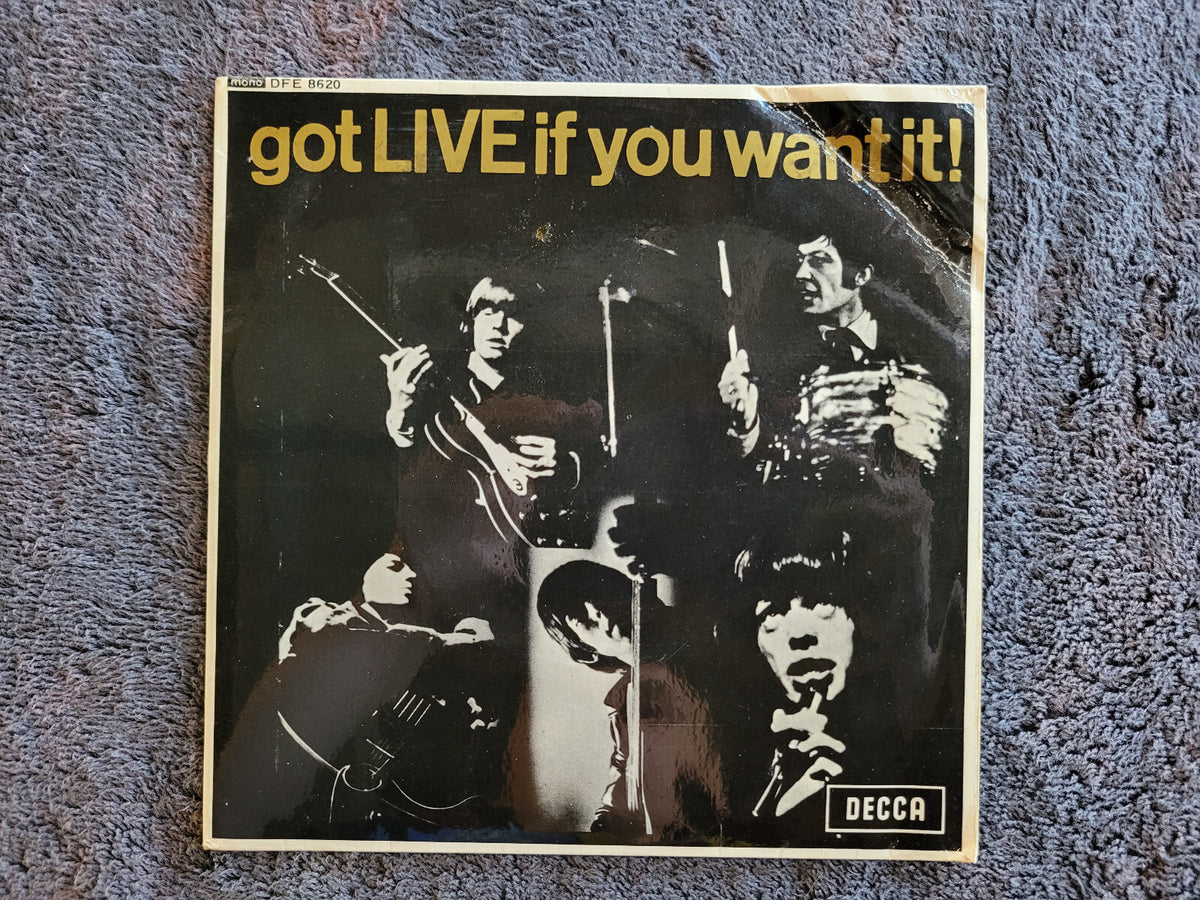 ROLLING STONES GOT LIVE IF YOU WANT IT EP MONO UK IMPORT MONO