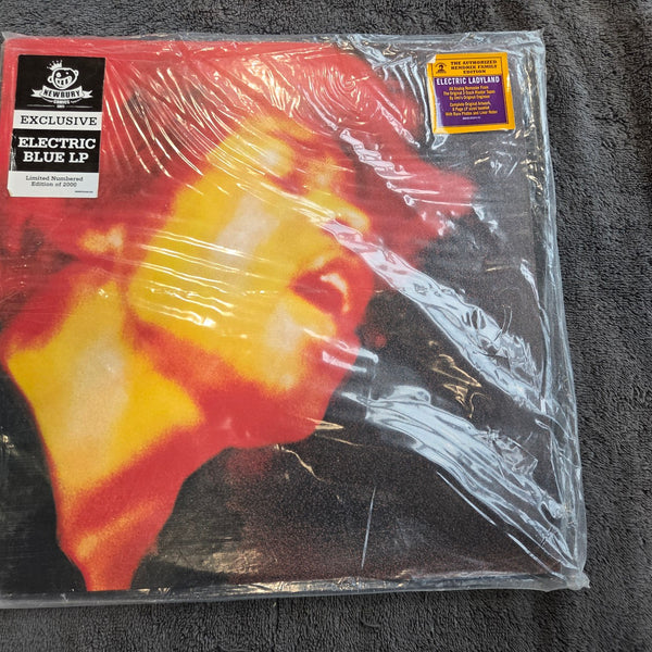 JIMI HENDRIX ELECTRIC LADYLAND BLUE VINYL LIMITED EDITION NEW SEALED NEWBURY