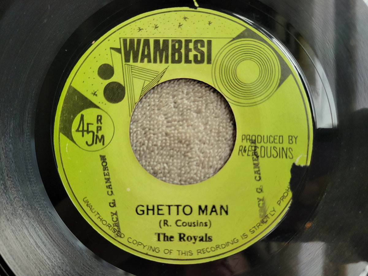 ROYALS GHETTO MAN OONGAN WAMBESI JAMAICA IMPORT REGGAE