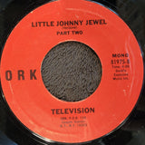TELEVISION LITTLE JOHNNY JEWEL FIRST PRESSING ORK 81975 MONO TOM VERLAINE]