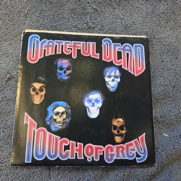 GRATEFUL DEAD TOUCH OF GREY PROMO POSTER SLEEVE GRAY VINYL JERRY GARCIA