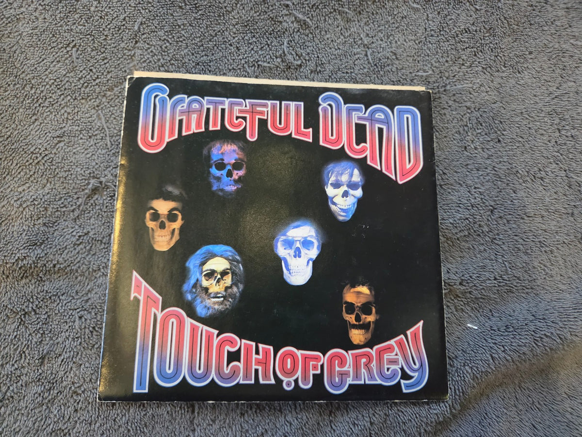 GRATEFUL DEAD TOUCH OF GREY PROMO POSTER SLEEVE GRAY VINYL JERRY GARCIA