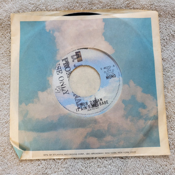 BOB DYLAN IT AINT ME BABE LIVE ALL ALONG THE WATCHTOWER PROMO ASYLUM E45212 MONO