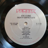 ICE CUBE DEATH CERTIFICATE